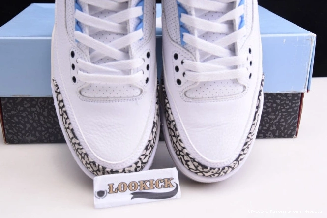 Official Maikesneakers CT8532-104 Air UNC Jordan 3 0630